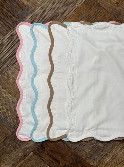 Scalloped Pillow case